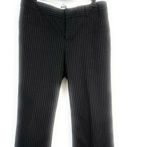 Gap Pinstrip Modern Fit Flare Pants Size 6A